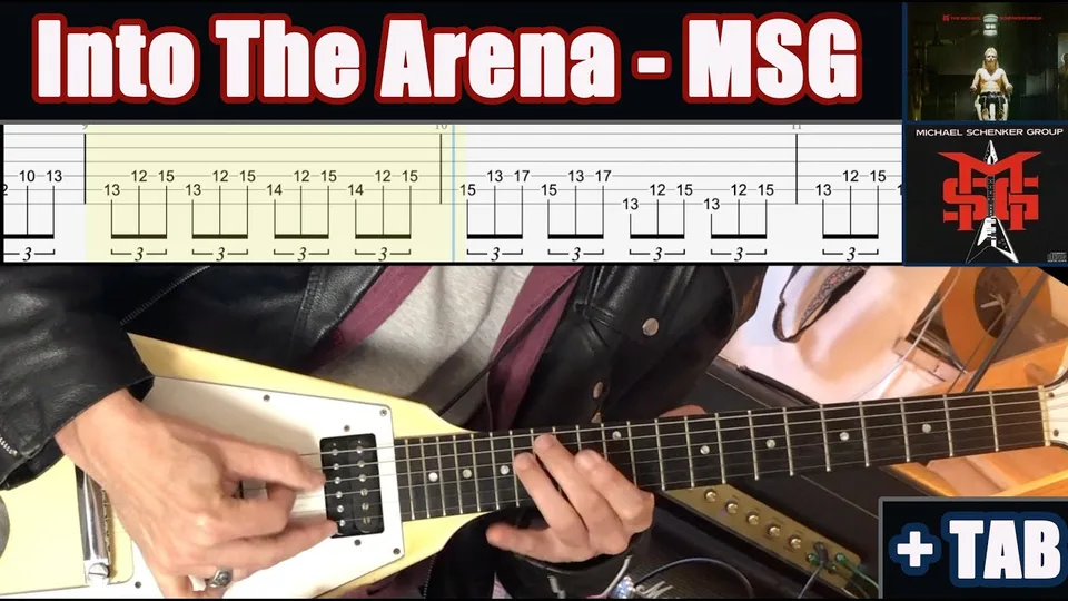 Michael Schenker Group - Into the Arena guitar tab