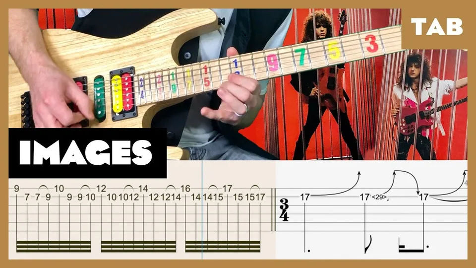 Cacophony - Images guitar tab