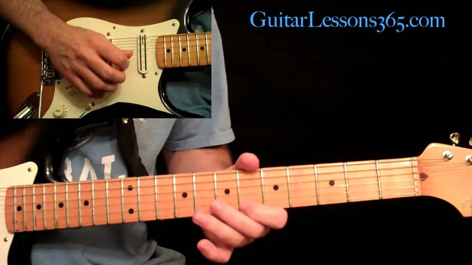 Stevie Ray Vaughan - Texas Flood - Verse 1 & 2 guitar lesson