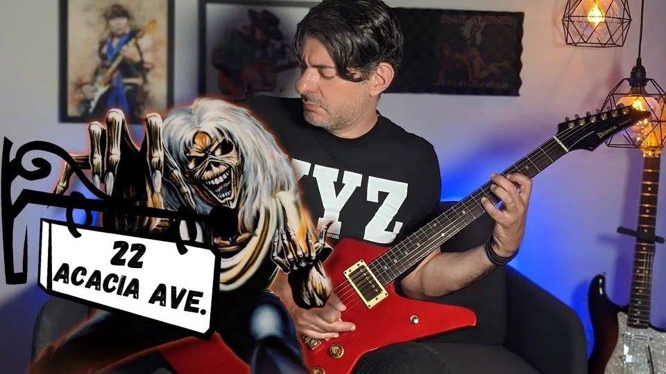 Iron Maiden - 22 Acacia Avenue guitar cover
