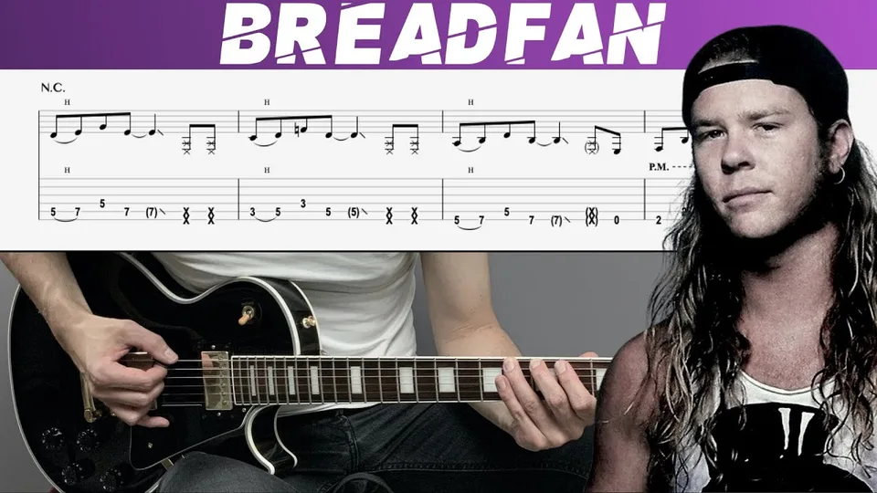 Metallica - BREADFAN guitar tab