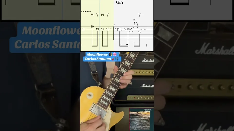 Carlos Santana - Moonflower guitar tab