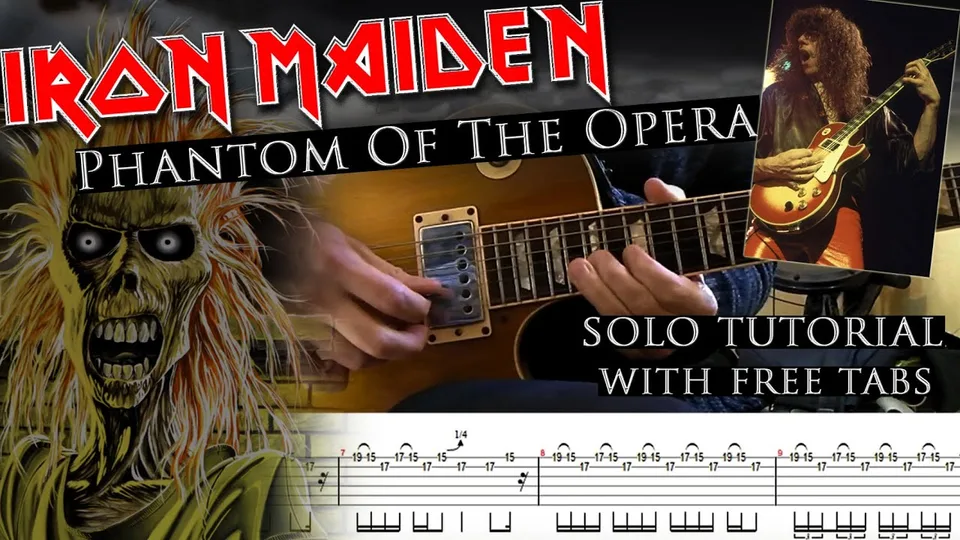 Iron Maiden - Phantom Of The Opera Dennis Stratton's guitar tab