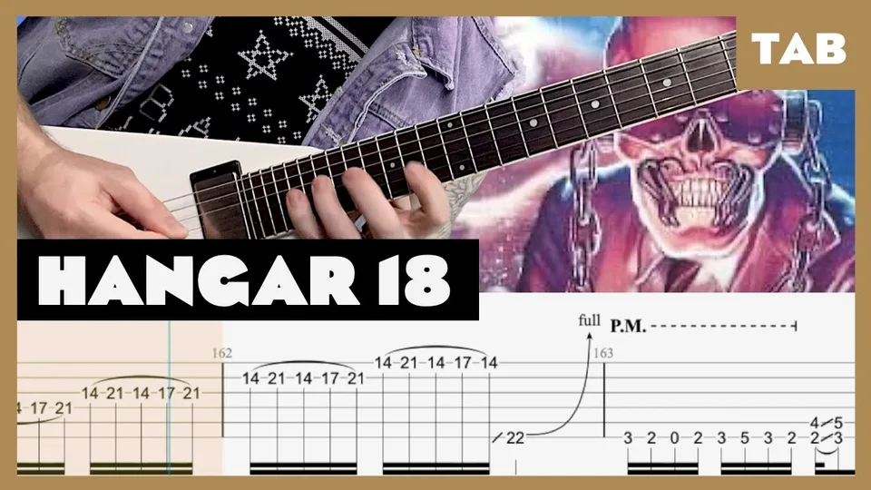 Megadeth - Hangar 18 guitar tab