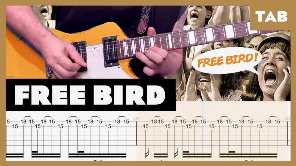 Lynyrd Skynyrd - Free Bird guitar tab