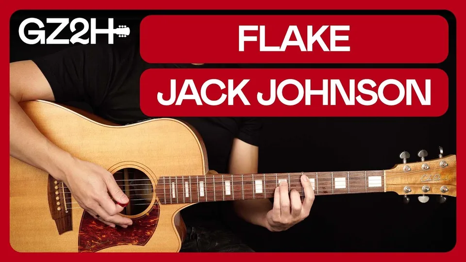 Jack Johnson - Flake guitar lesson