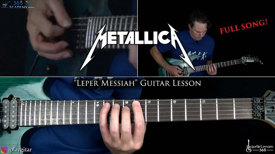 Metallica - Leper Messiah guitar lesson
