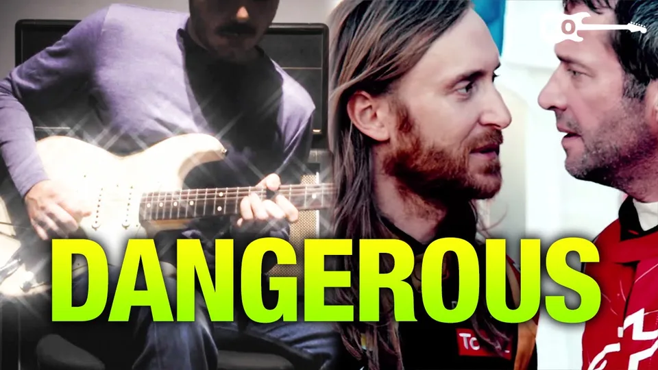 David Guetta - Dangerous guitar cover