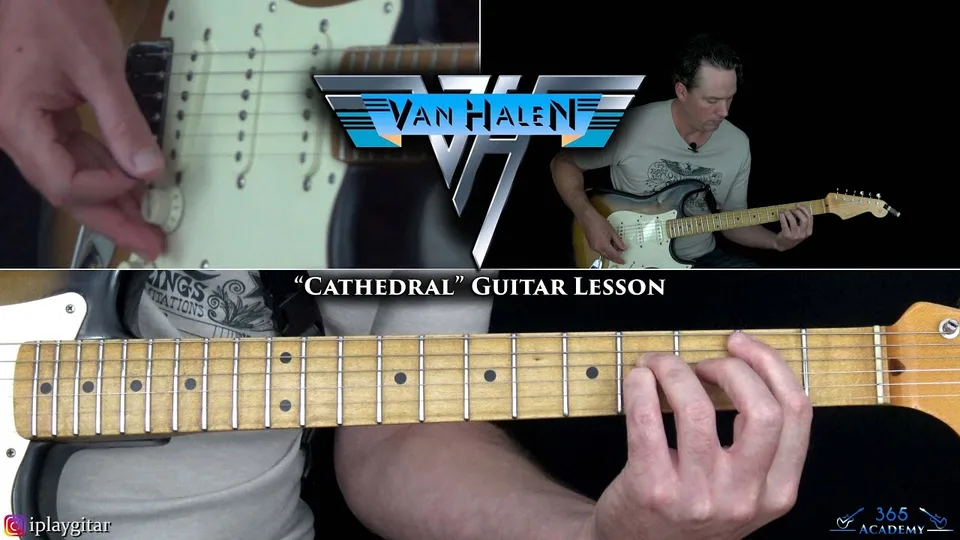 Van Halen - Cathedral guitar lesson