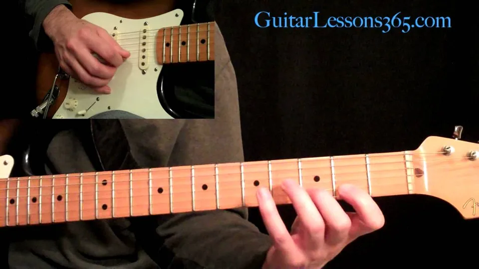 Ozzy Osbourne - Crazy Train - PreChorus & Chorus w/Fills guitar lesson
