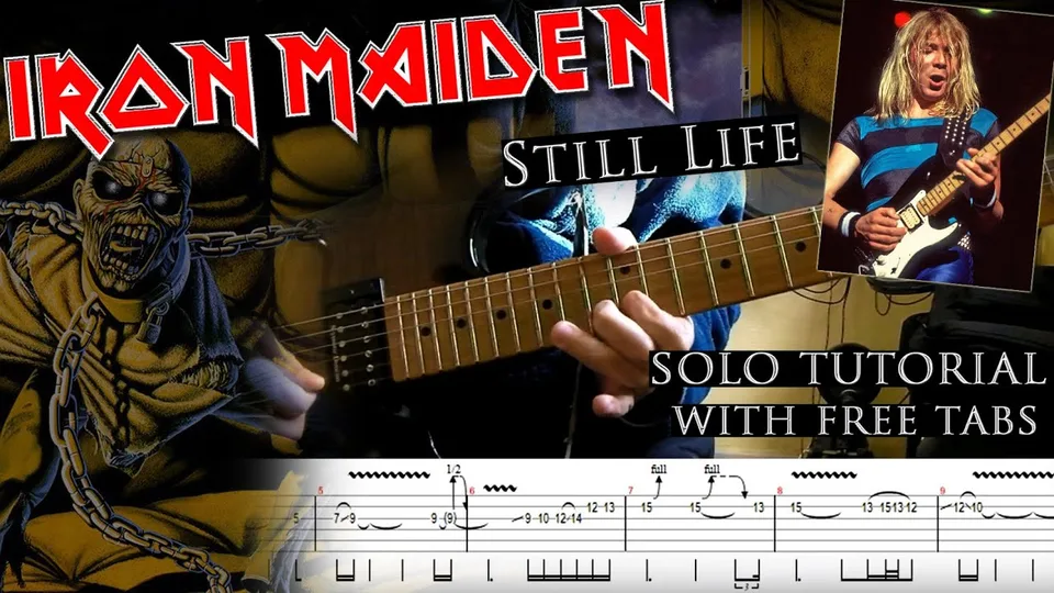 Iron Maiden - Still Life Dave Murray's guitar tab