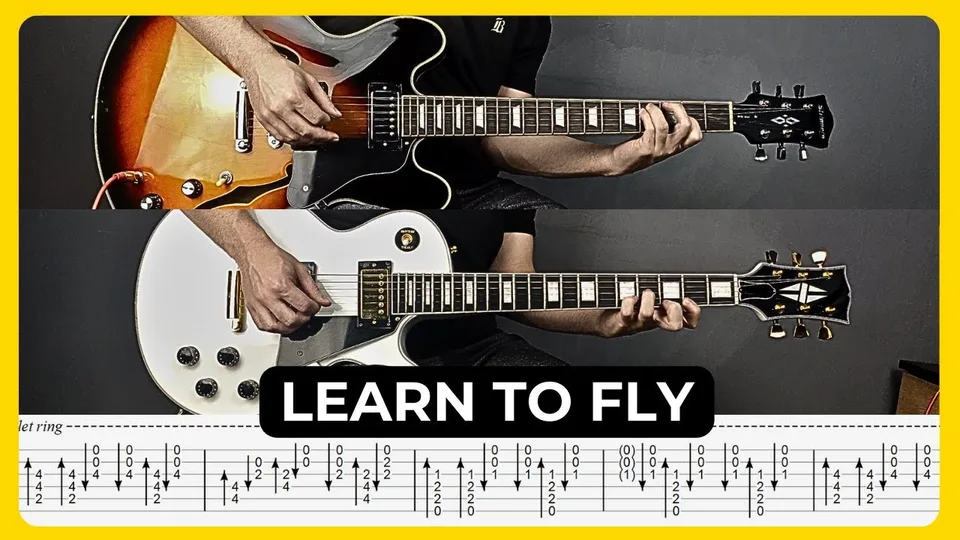 Foo Fighters - Learn To Fly guitar tab
