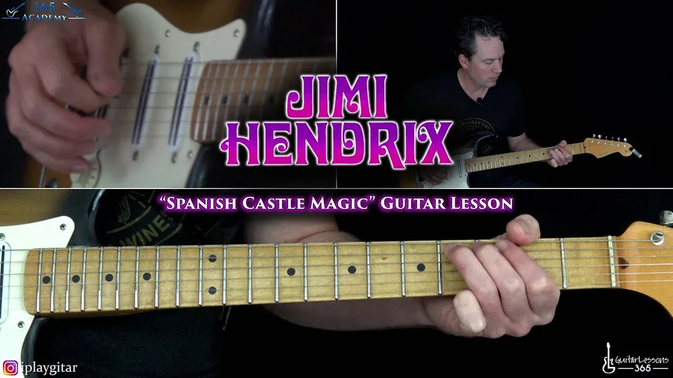 Jimi Hendrix - Spanish Castle Magic guitar lesson