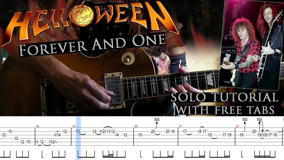 Helloween - Forever And One guitar tab