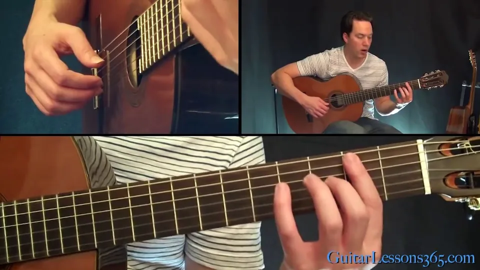 Eric Clapton - Tears In Heaven - Acoustic guitar lesson
