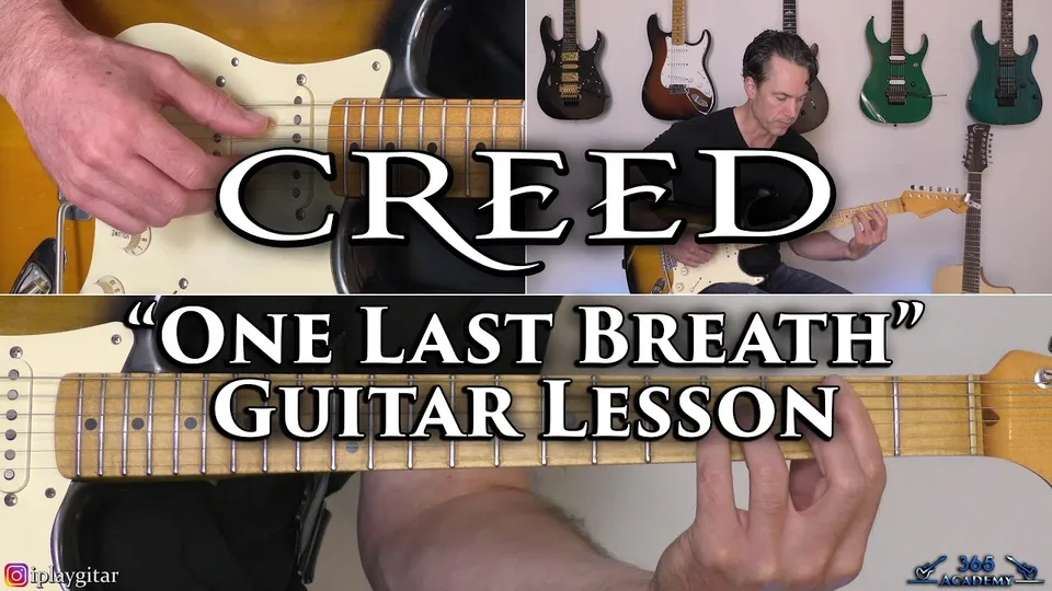 Creed - One Last Breath guitar lesson