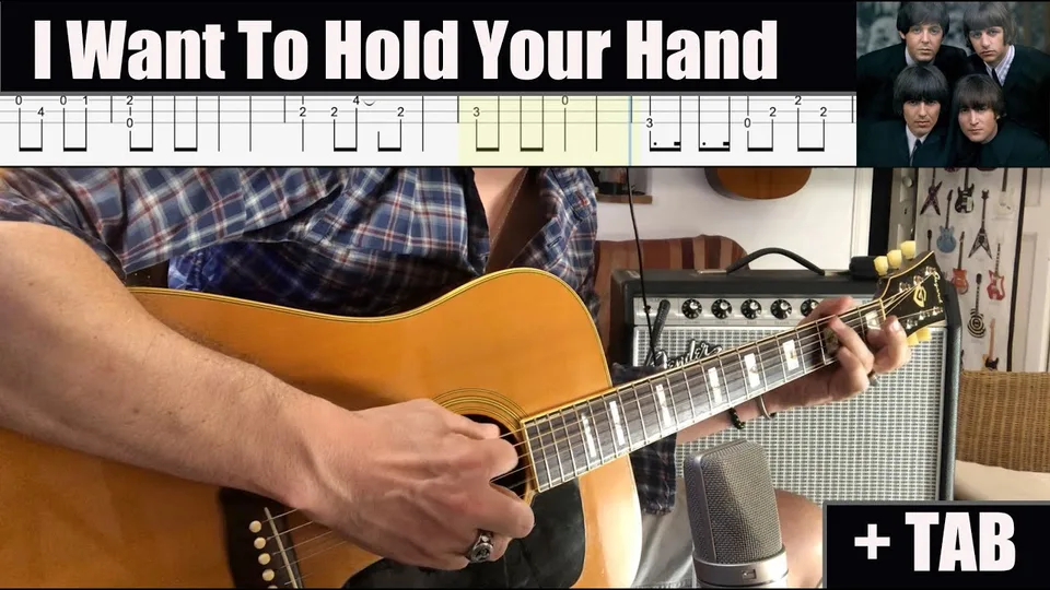 The Beatles - I Want To Hold Your Hand guitar tab