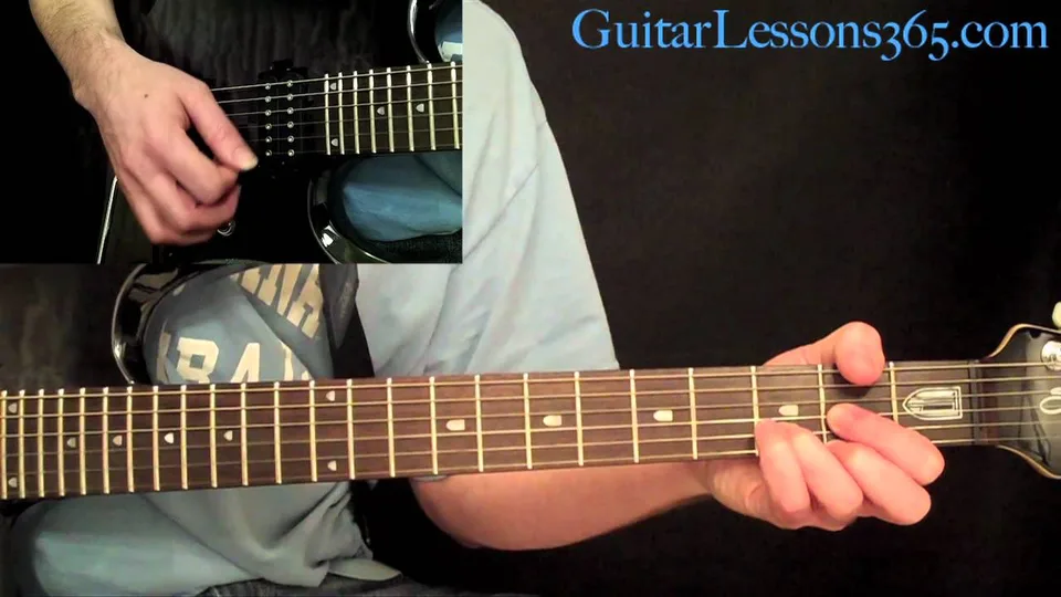 Poison - Nothin But A Good Time Pt.1 - All Rhythm Guitar Parts guitar lesson