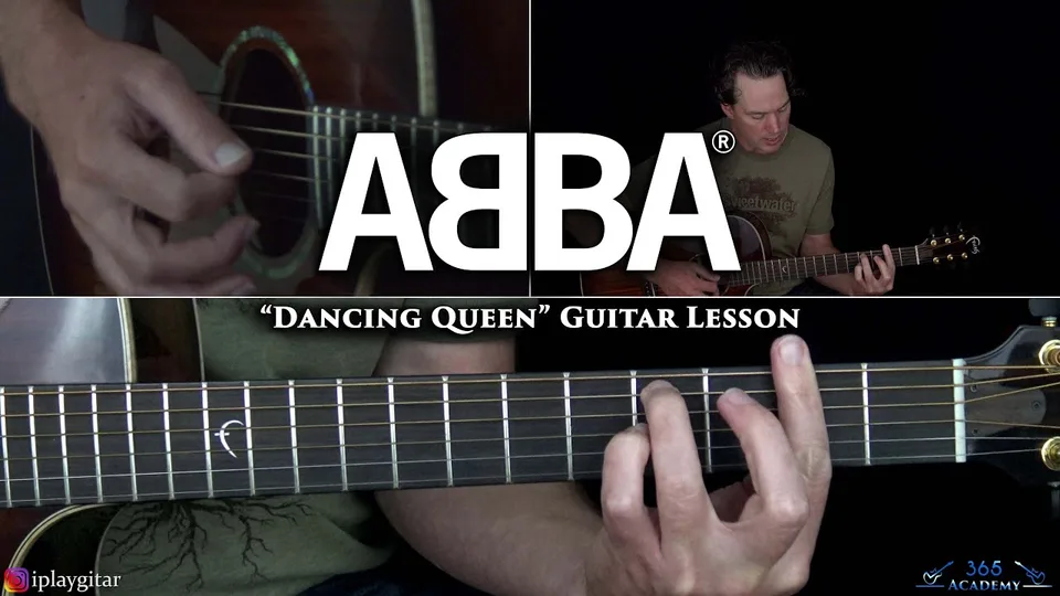 ABBA - Dancing Queen guitar lesson