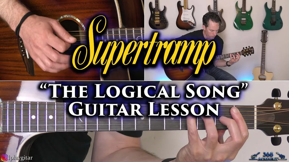 Supertramp - The Logical Song guitar lesson