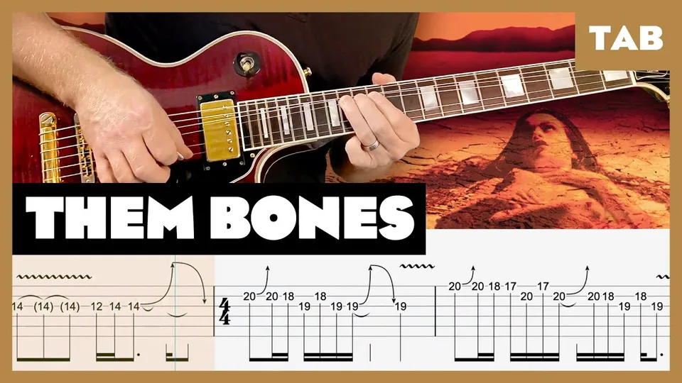 Alice in Chains - Them Bones guitar tab
