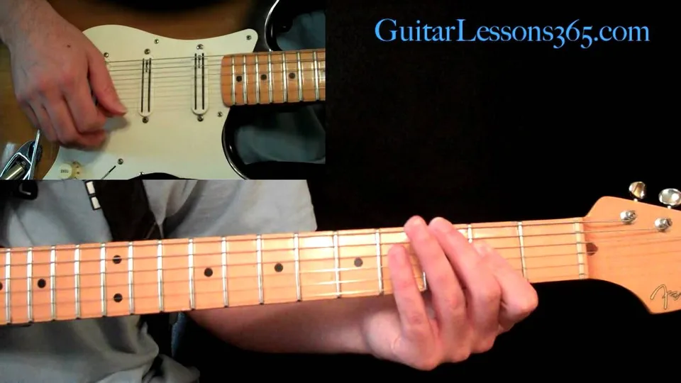 Whitesnake - Still Of The Night - Octave Riff, Pre-Chorus & Chorus guitar lesson