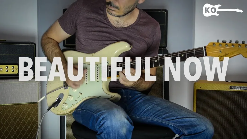 Zedd - Beautiful Now guitar cover
