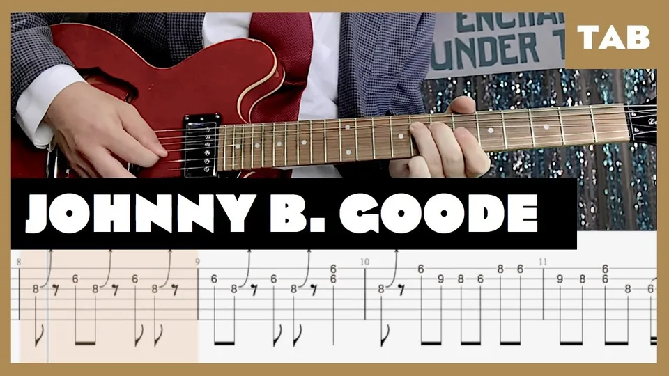 Chuck Berry - Johnny B. Goode guitar tab