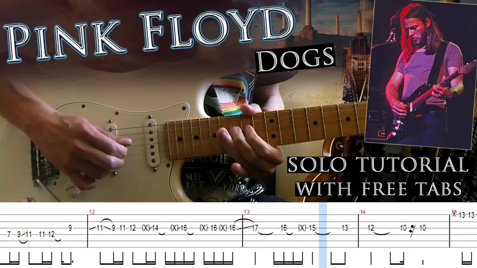 Pink Floyd - Dogs guitar tab