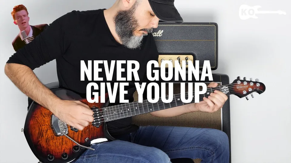Rick Astley - Never Gonna Give You Up guitar cover
