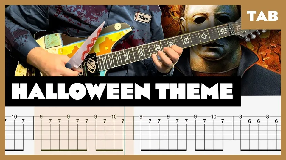 John Carpenter - Halloween Theme guitar tab