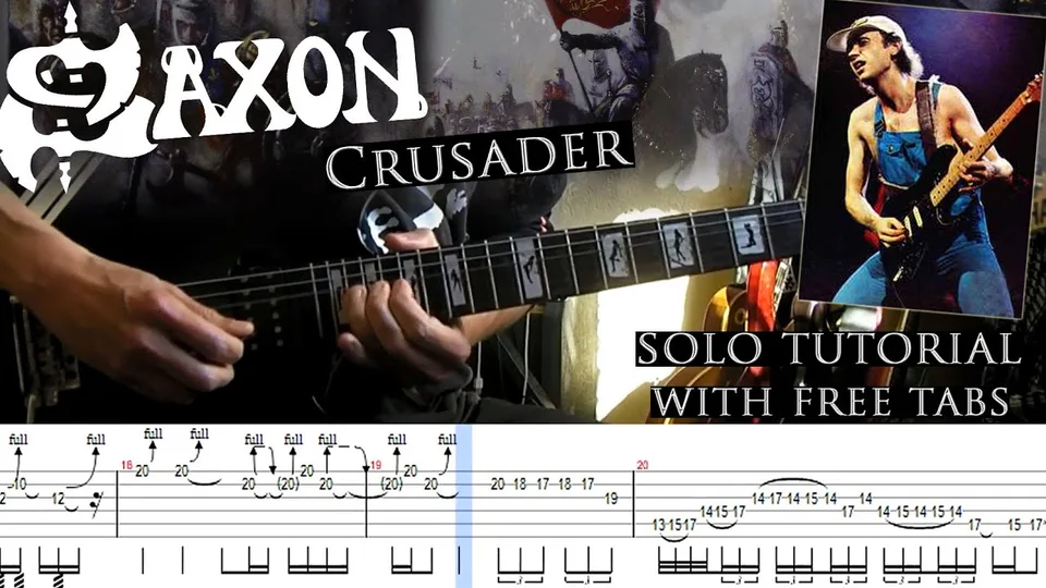 Saxon - Crusader guitar tab