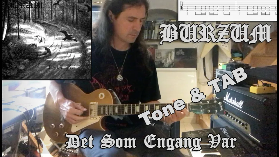 Burzum - Det Som Engang Var guitar tab