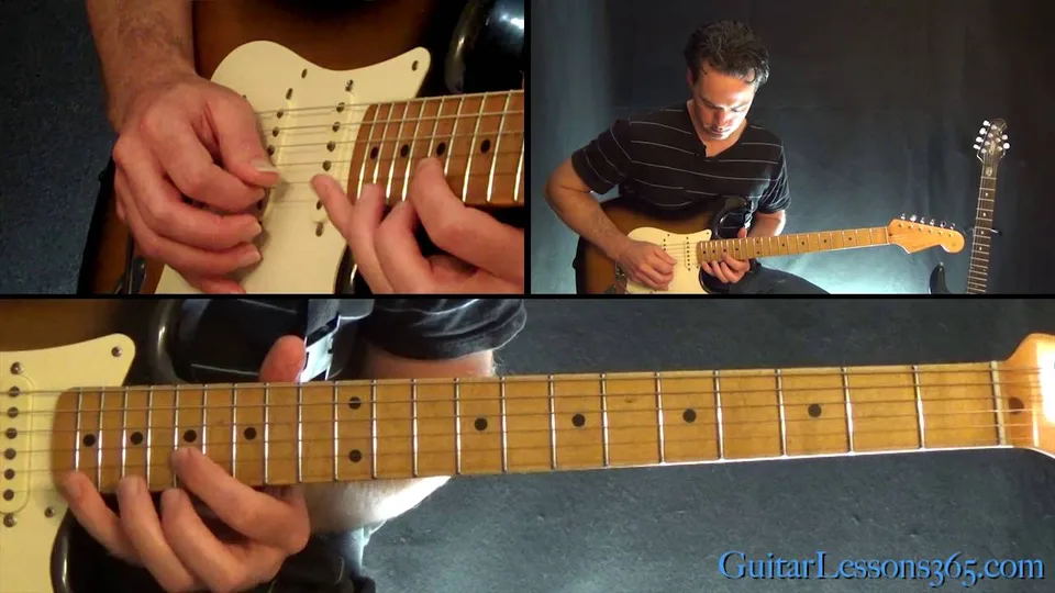 Eric Clapton - I Wish it Would Rain Down - Phil Collins guitar lesson