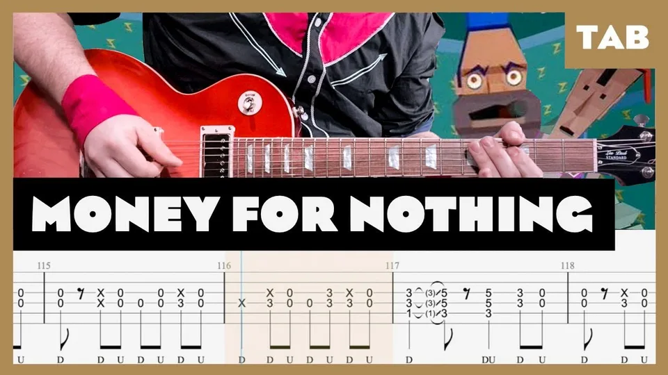 Dire Straits - Money for Nothing guitar tab