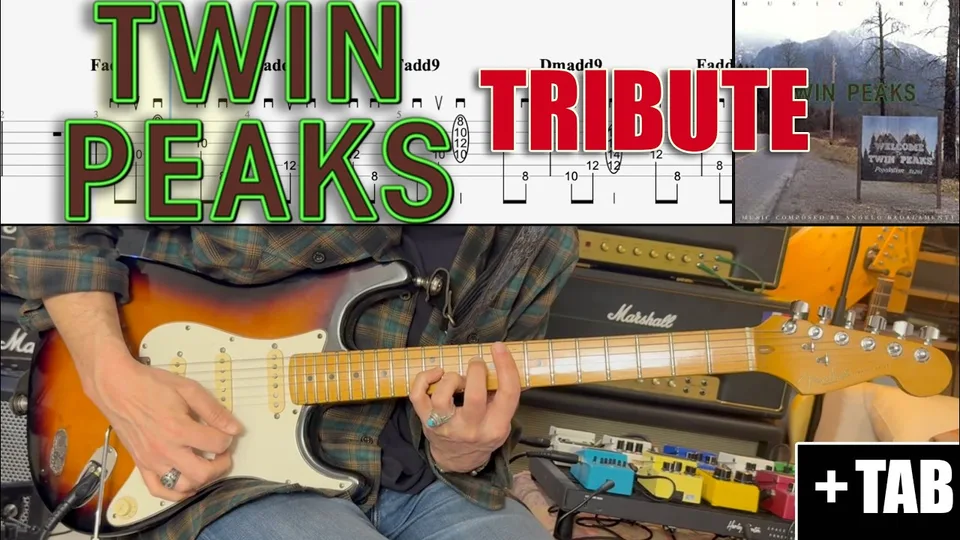 Angelo Badalamenti - Twin Peaks Tribute guitar tab
