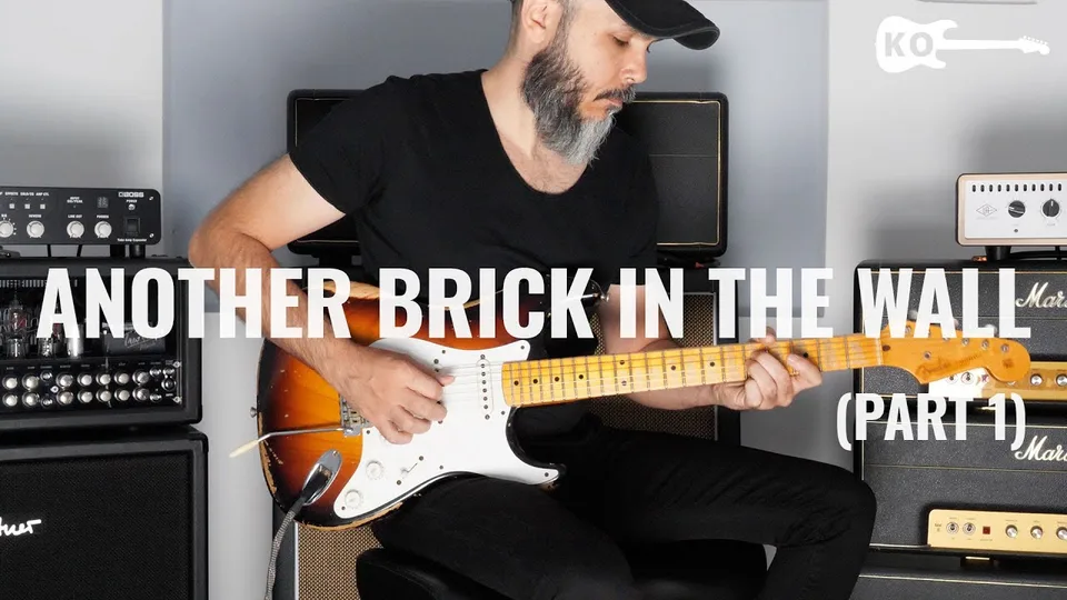 Pink Floyd - Another Brick In The Wall guitar cover