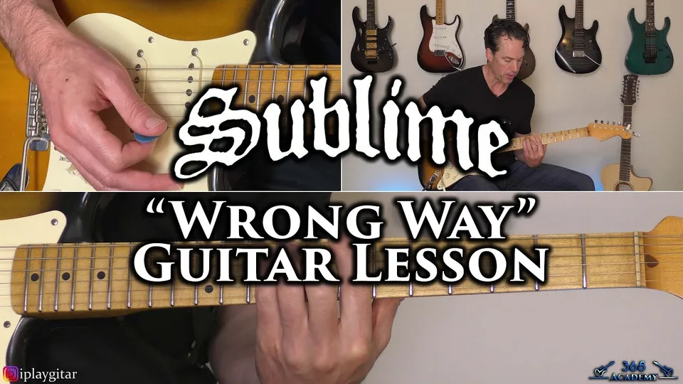 Sublime - Wrong Way guitar lesson