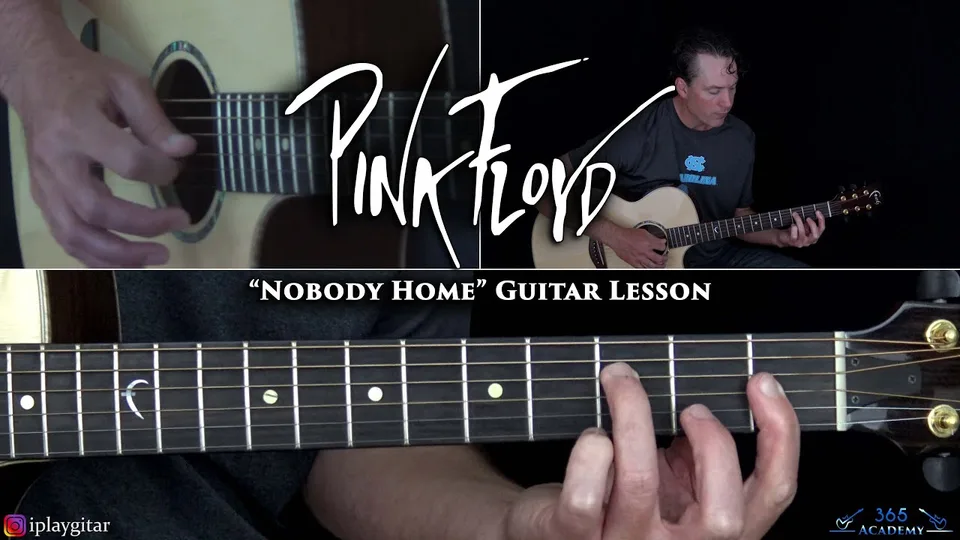 Pink Floyd - Nobody Home guitar lesson