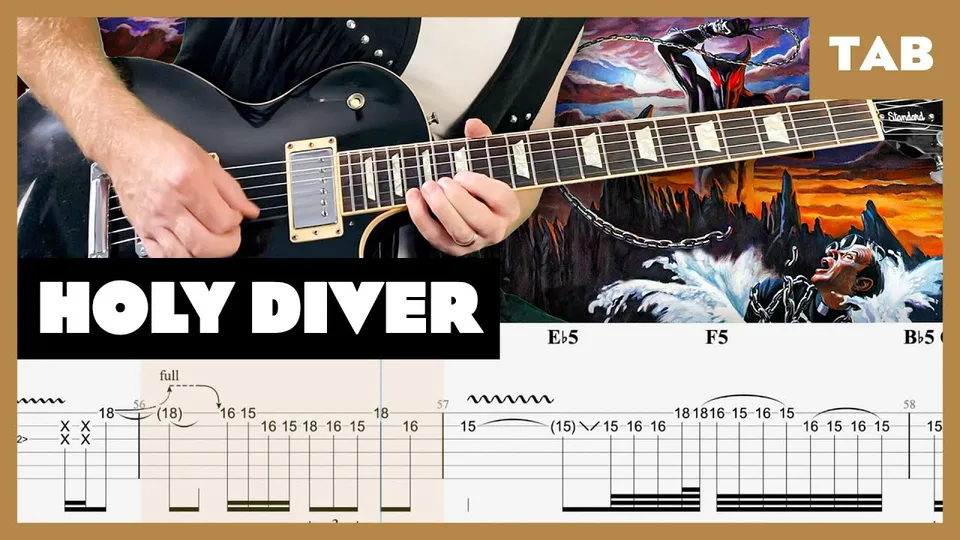 Dio - Holy Diver guitar tab