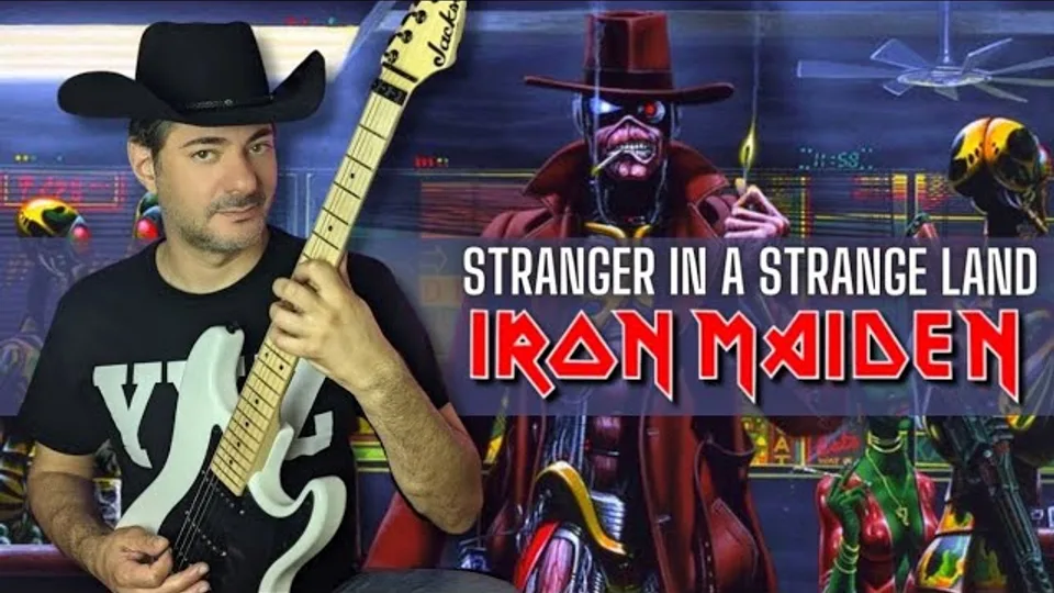 Iron Maiden - Stranger in a Strange Land guitar cover