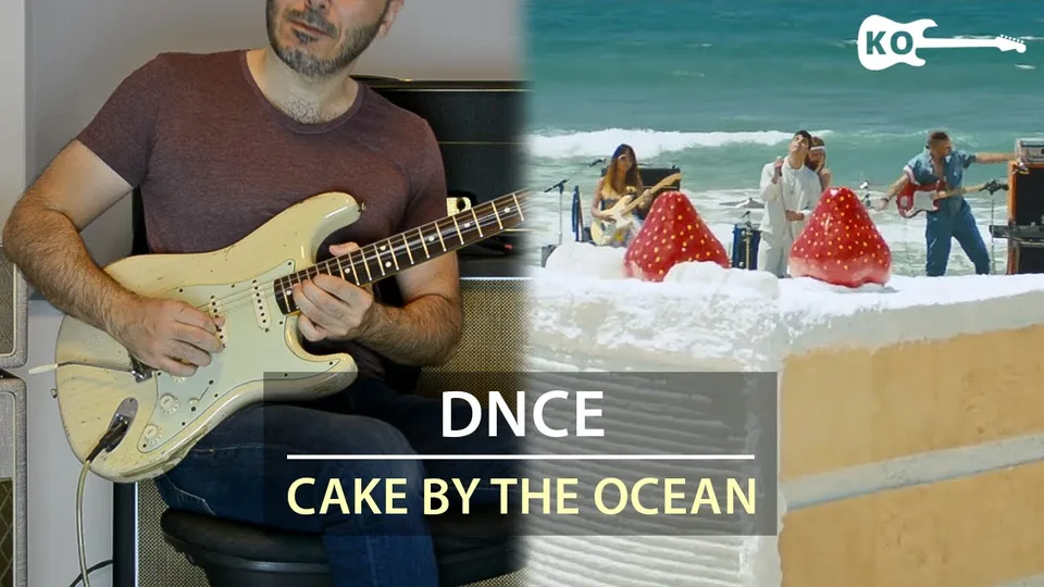 DNCE - Cake By The Ocean guitar cover