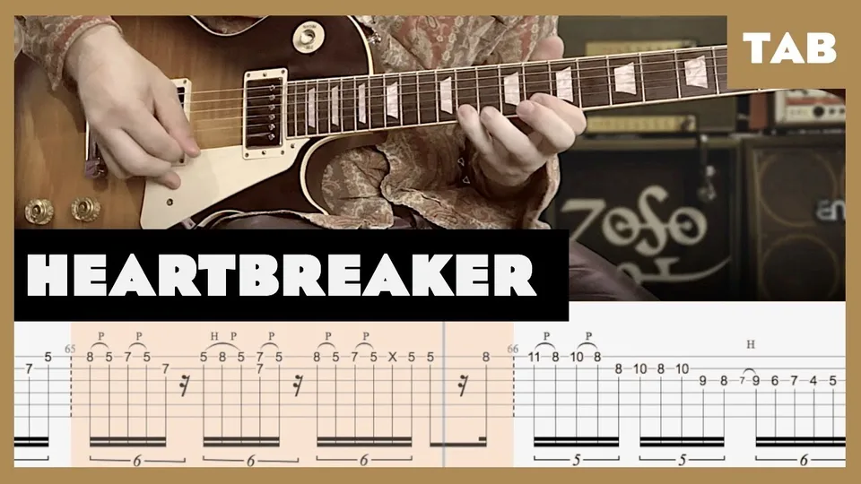 Led Zeppelin - Heartbreaker / Living Loving Maid guitar tab