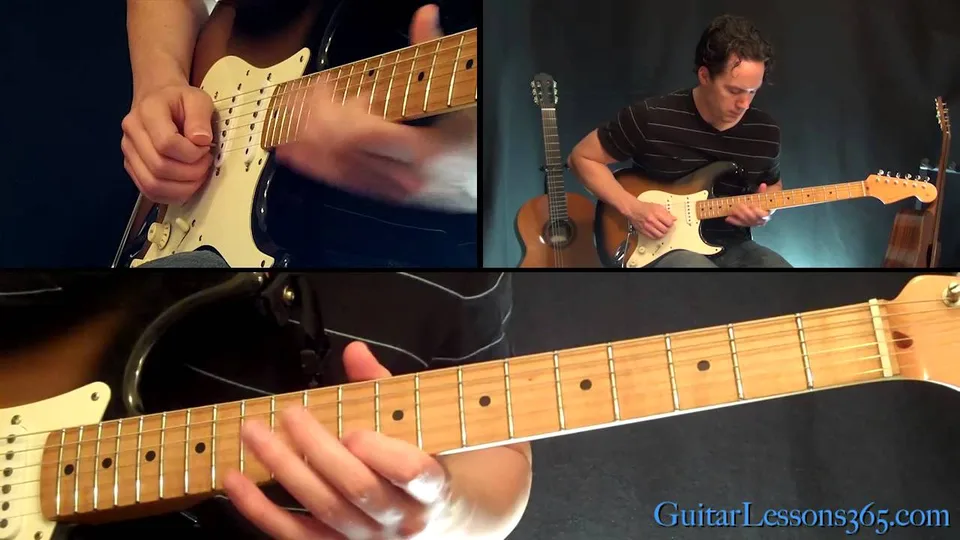 Gary Moore - Parisienne Walkways guitar lesson