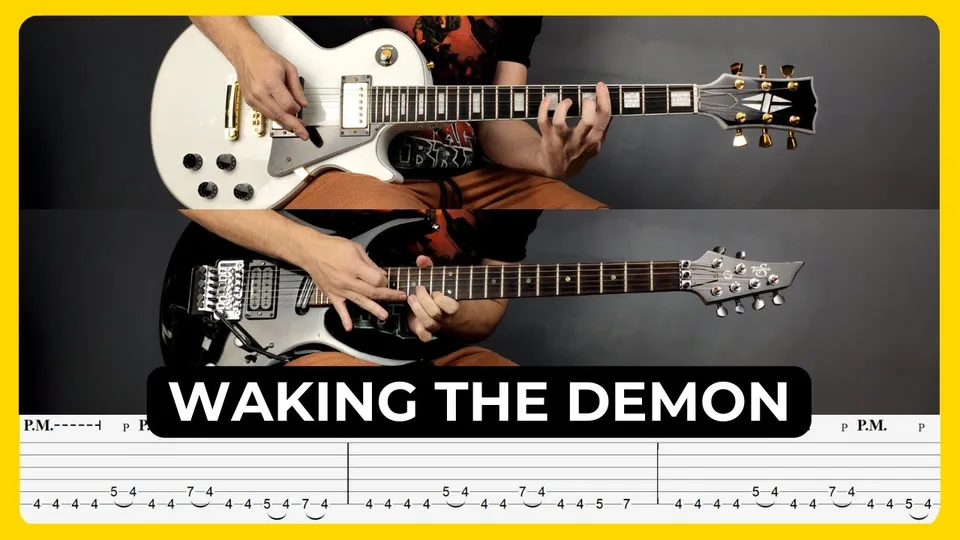 Bullet For My Valentine - Waking The Demon guitar tab