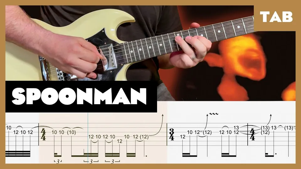 Soundgarden - Spoonman guitar tab