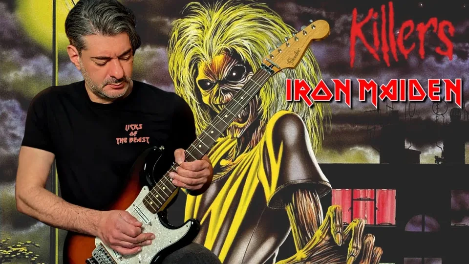 Iron Maiden - Killers guitar cover