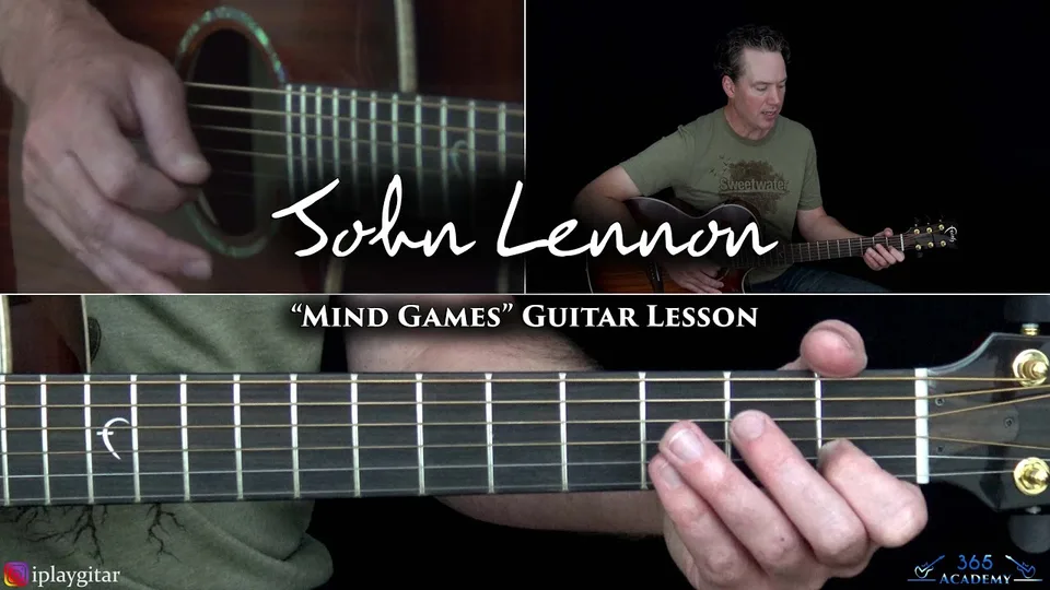 John Lennon - Mind Games guitar lesson