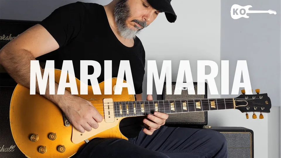 Santana - Maria Maria guitar cover