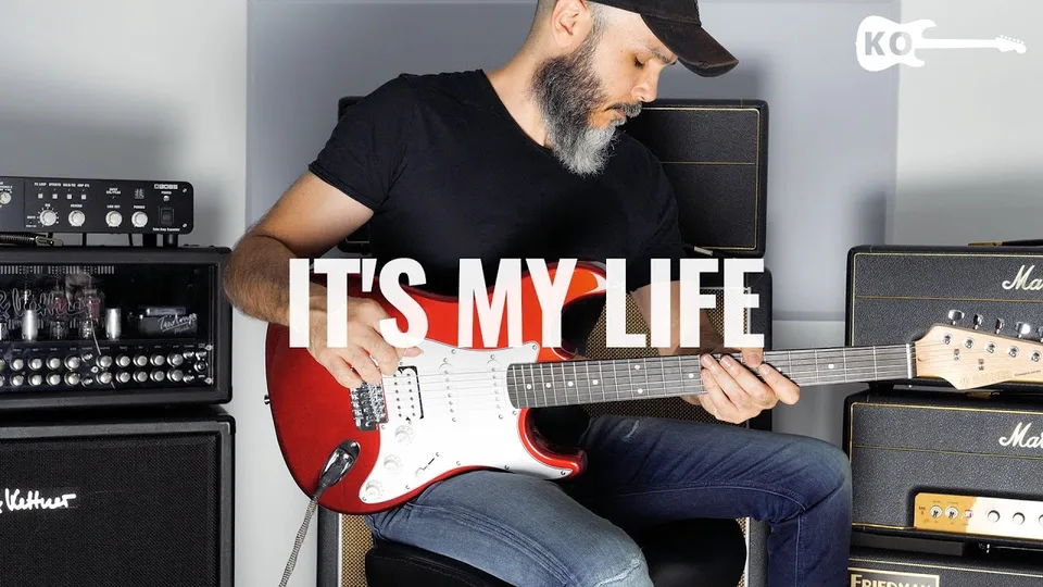 Bon Jovi - It's My Life guitar cover
